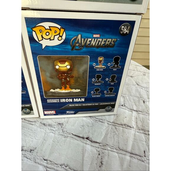 Funko Pop Deluxe Marvel Avengers Assemble Figures Complete Set Of 6 NEW - Picture 14 of 15